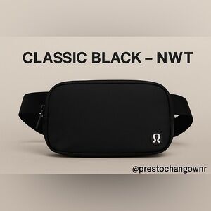 🖤 Lululemon Everywhere Belt Bag – Black (NWT)